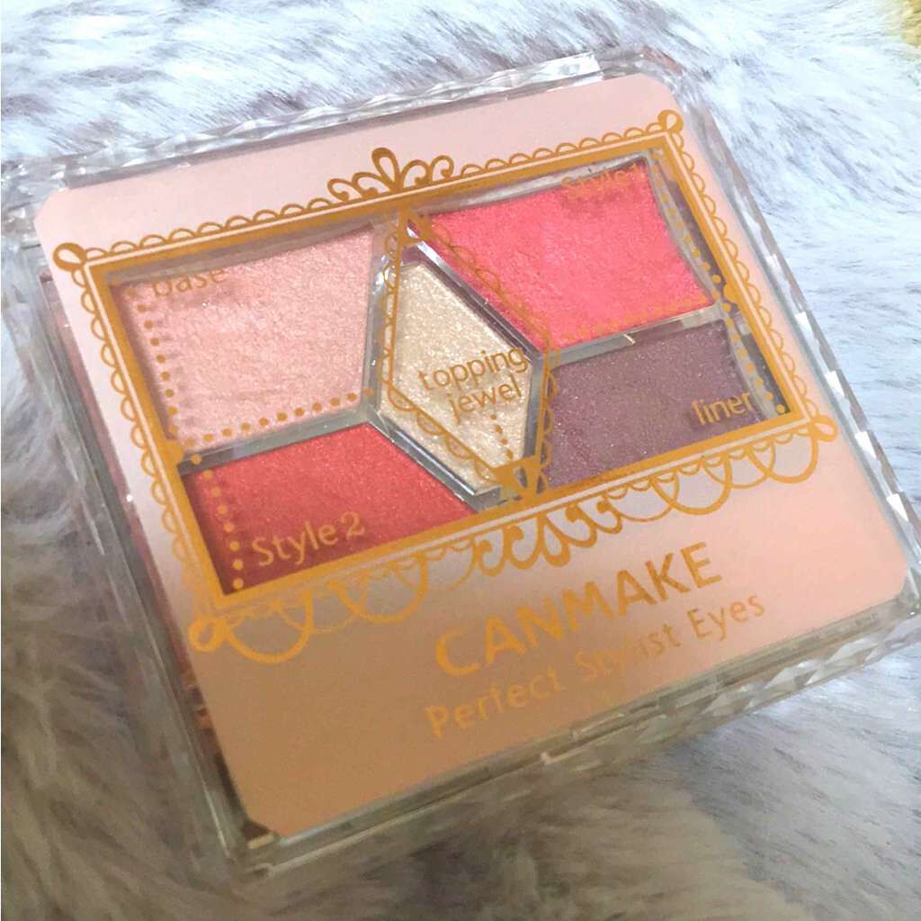 【旧品】パーフェクトスタイリストアイズ/キャンメイク/アイシャドウパレットを使ったクチコミ（1枚目）