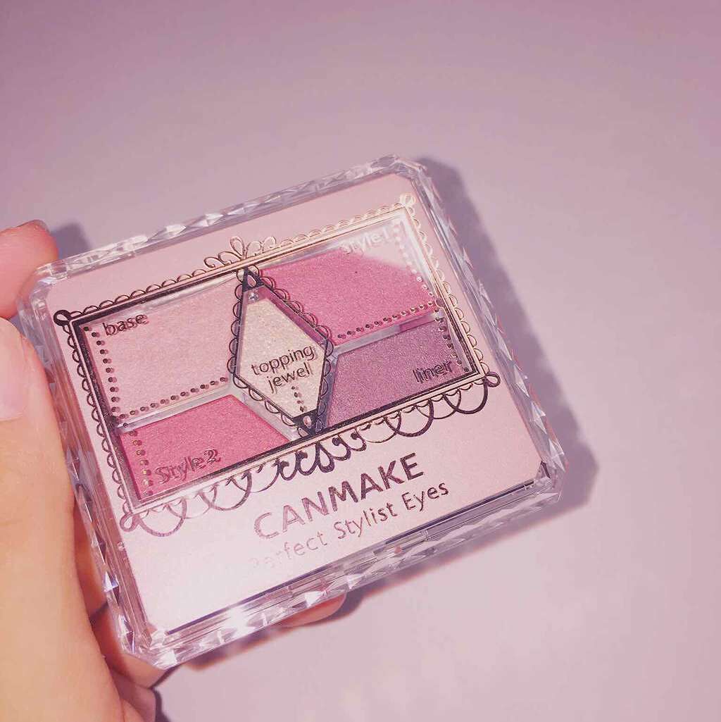 【旧品】パーフェクトスタイリストアイズ/キャンメイク/アイシャドウパレットを使ったクチコミ(1枚目)