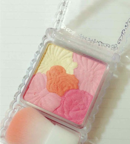 グロウフルールチークス/キャンメイク/パウダーチークを使ったクチコミ(2枚目)