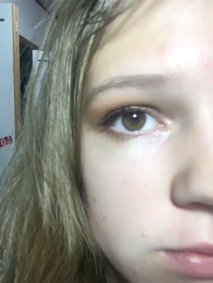 スパークリングアイグロス/スウィーツ スウィーツ/リキッドアイシャドウを使ったクチコミ(4枚目)