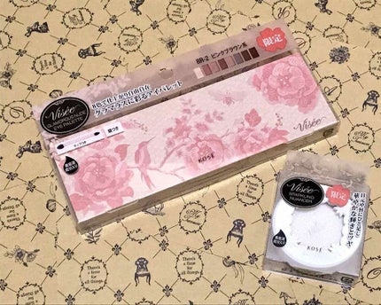 グラマラスヌード アイパレット (クリスマスコフレ 2017)/Visée/メイクアップキットを使ったクチコミ(1枚目)