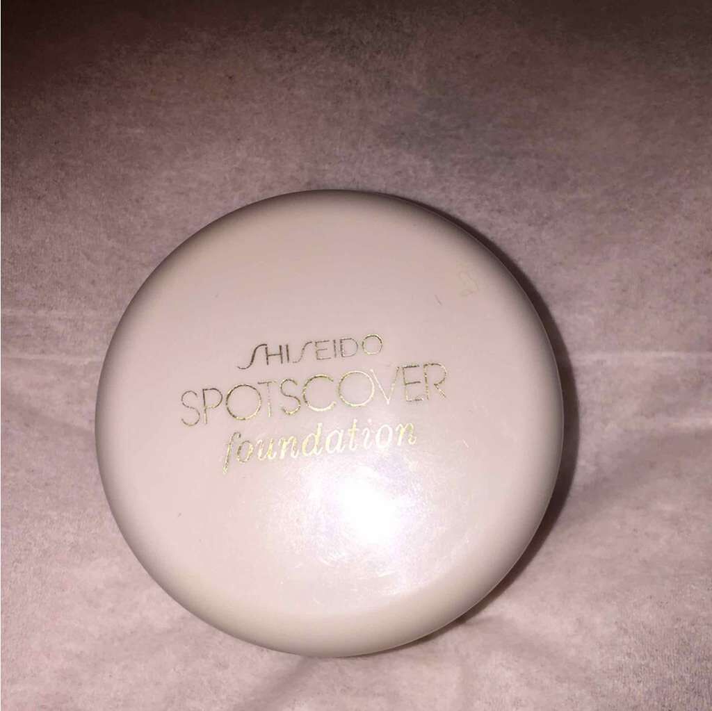 スポッツカバー ファウンデイション/SHISEIDO/クリームコンシーラーを使ったクチコミ(1枚目)