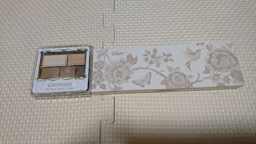 パーフェクトマルチアイズ/キャンメイク/アイシャドウパレットを使ったクチコミ(1枚目)