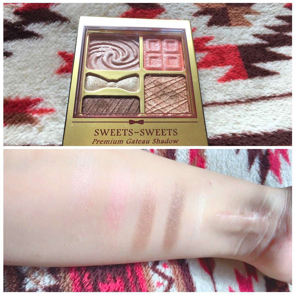 プレミアムガトーシャドウ/スウィーツ スウィーツ/アイシャドウパレットを使ったクチコミ(3枚目)