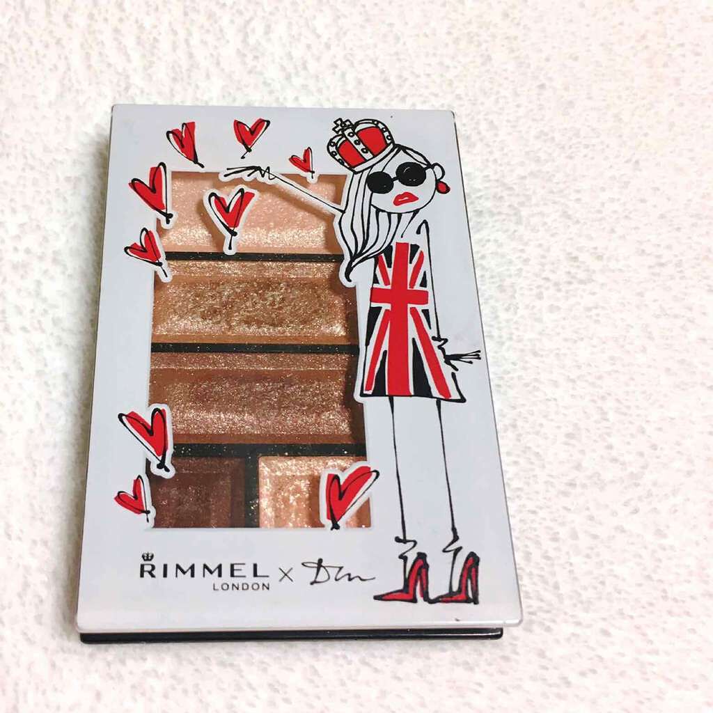 ショコラスウィート アイズ/リンメル ロンドン/アイシャドウパレットを使ったクチコミ(1枚目)