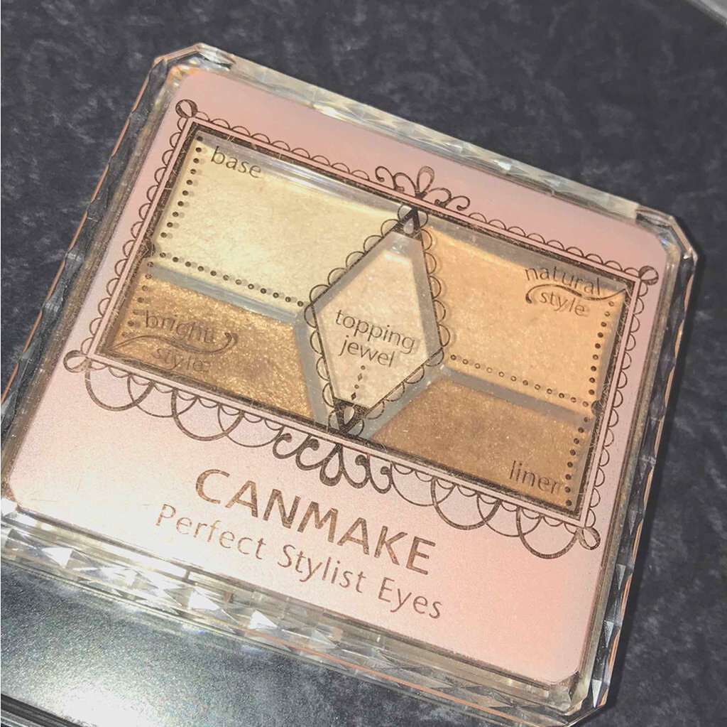 【旧品】パーフェクトスタイリストアイズ/キャンメイク/アイシャドウパレットを使ったクチコミ（1枚目）