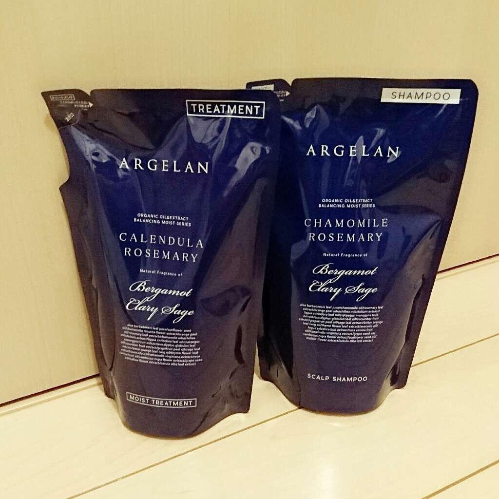 アロマ スカルプ シャンプー /アロマ モイスト ヘア トリートメント（ラベンダー＆イランイラン）/アルジェラン/市販シャンプーを使ったクチコミ（1枚目）