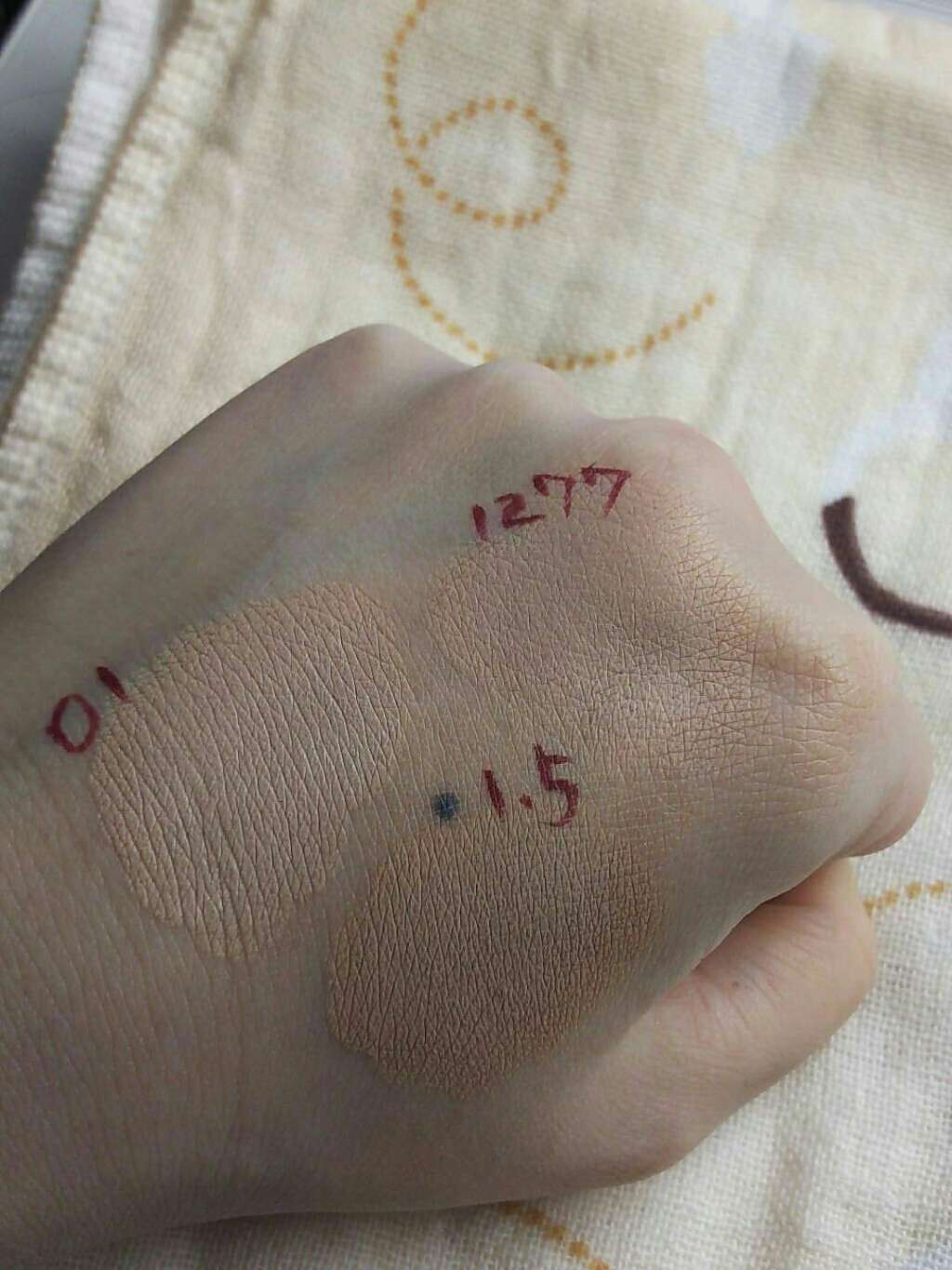 カバーパーフェクション チップコンシーラー/the SAEM/リキッドコンシーラーを使ったクチコミ(4枚目)