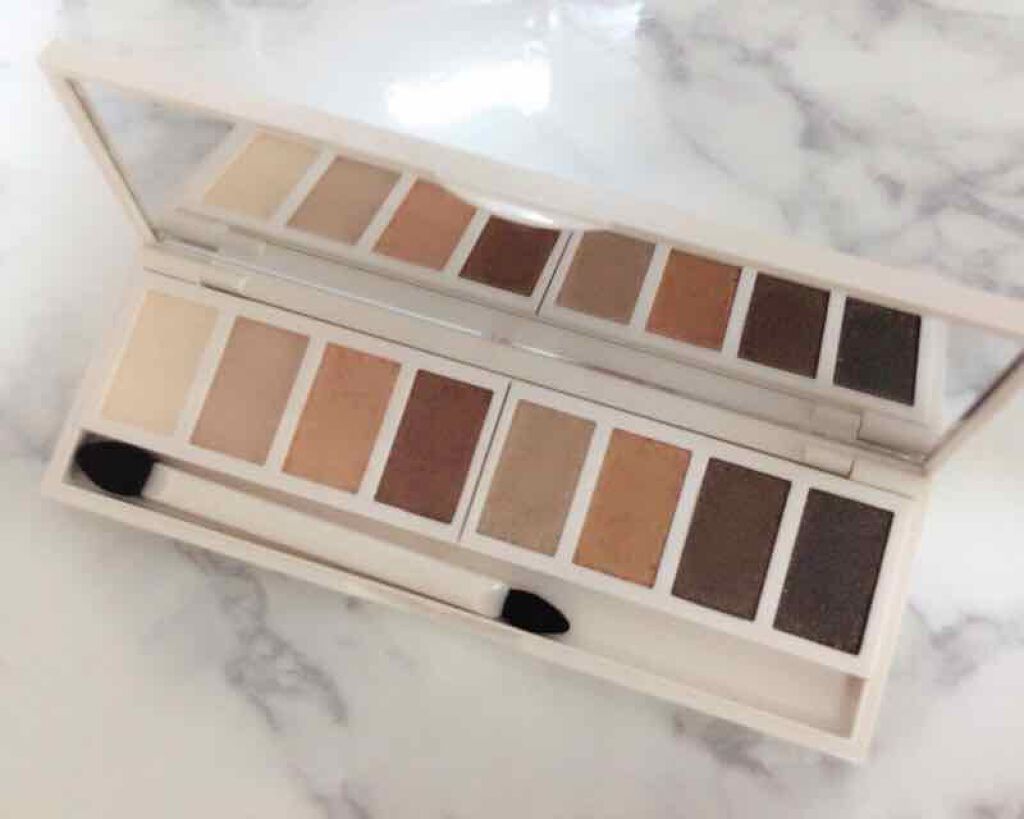 グラマラスヌード アイパレット (クリスマスコフレ 2017)/Visée/メイクアップキットを使ったクチコミ(3枚目)