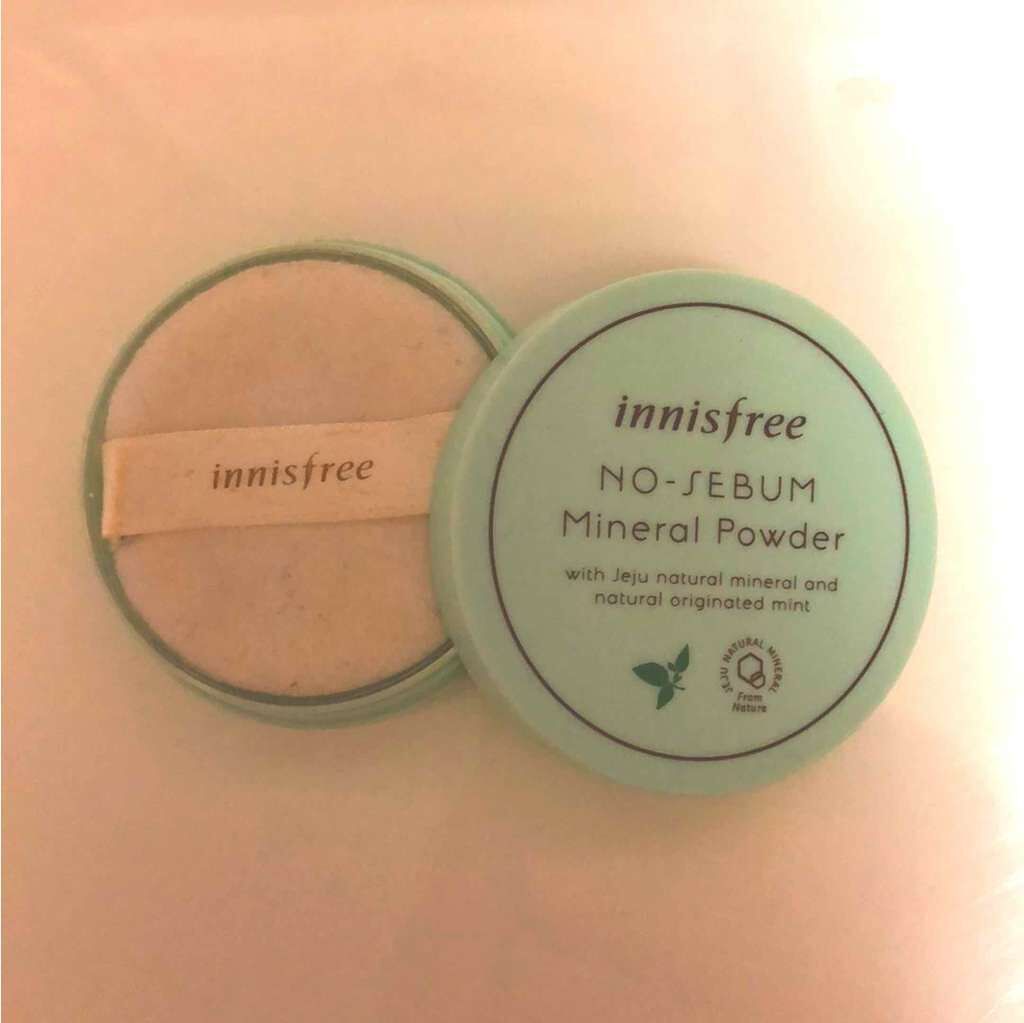 ノーセバム ミネラルパウダー/innisfree/ルースパウダーを使ったクチコミ（2枚目）