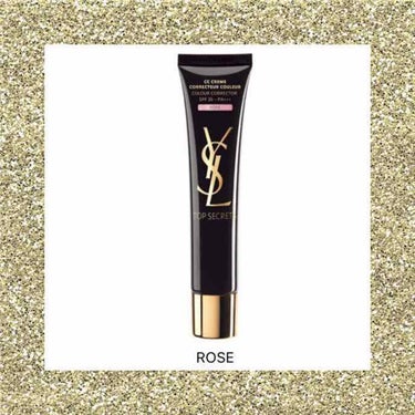 【YSL トップシークレットCCクリーム】
【#ROSE】

サンプルを使用して良かったので
原品を購入しました。

CCクリームの中でも色づきがとても良く
私はこれ１本でベースメイクは終わりです◎

