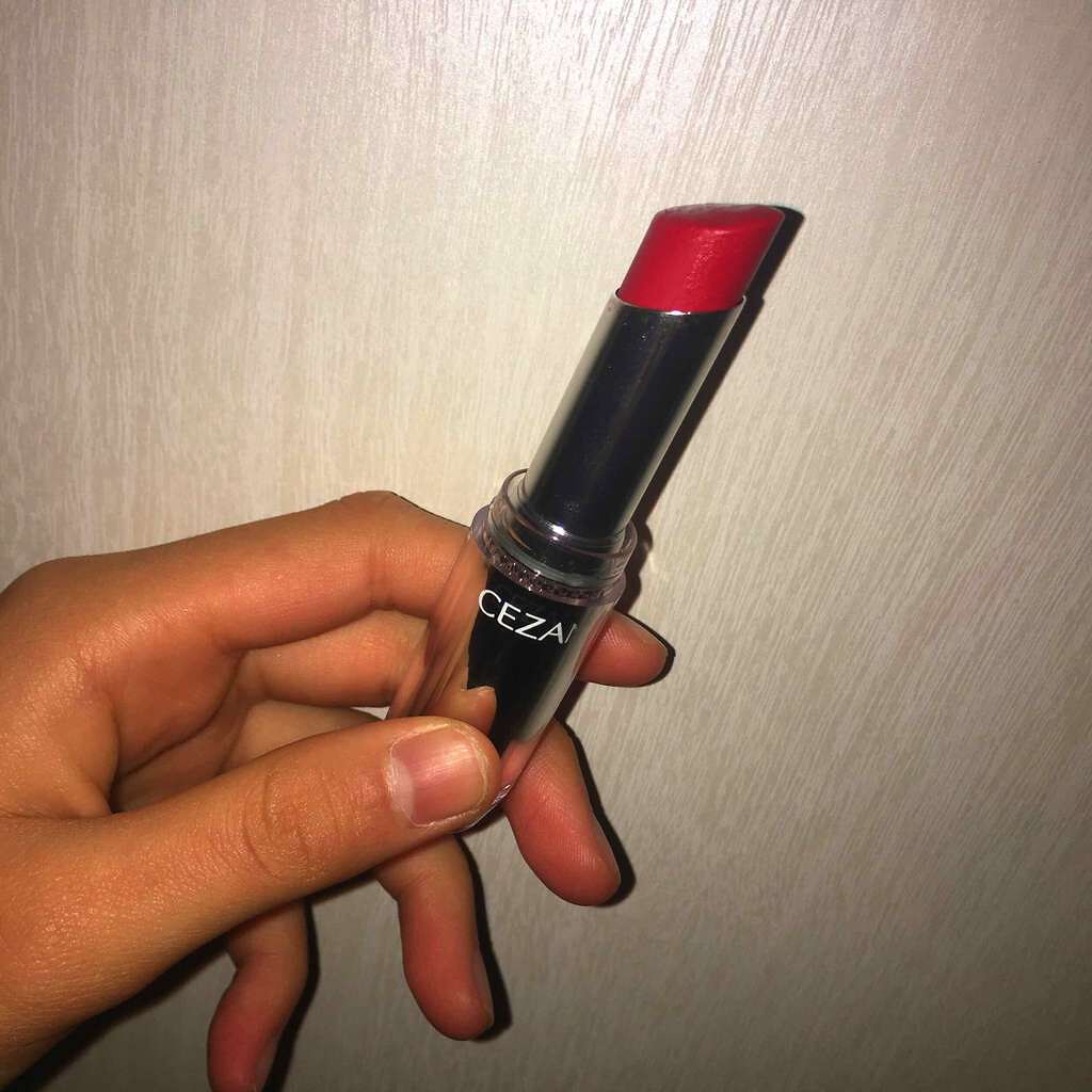 ラスティンググロスリップ/CEZANNE/口紅を使ったクチコミ(1枚目)