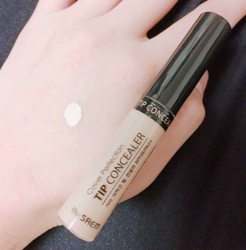 カバーパーフェクション チップコンシーラー/the SAEM/リキッドコンシーラーを使ったクチコミ(1枚目)