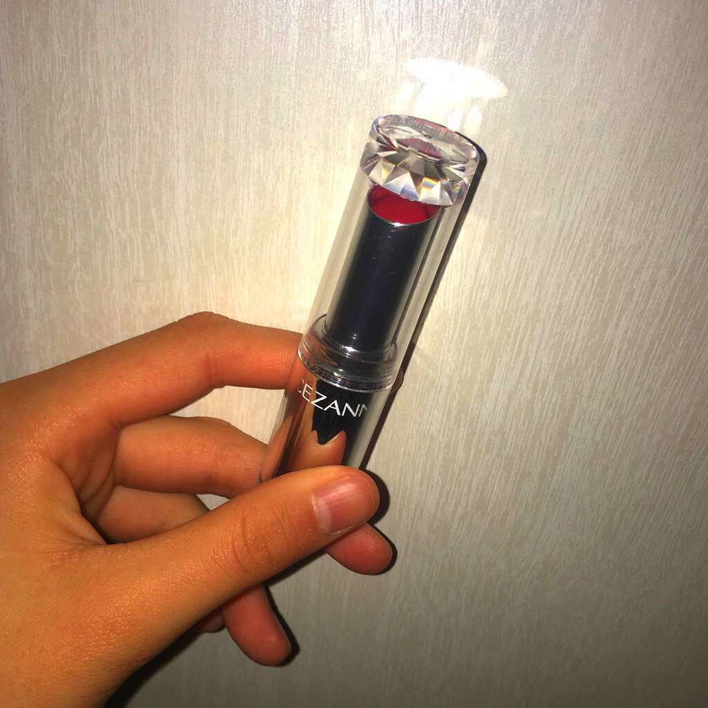 ラスティンググロスリップ/CEZANNE/口紅を使ったクチコミ(2枚目)