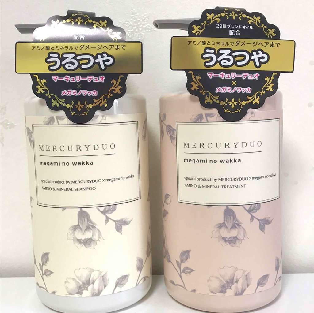 MERCURYDUOシャンプー・トリートメント【モイストタイプ】/R&/市販シャンプーを使ったクチコミ(1枚目)