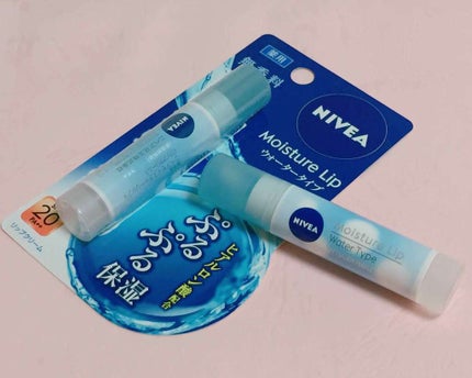 モイスチャーリップ ウォータータイプ 無香料/ニベア/リップケアを使ったクチコミ(1枚目)