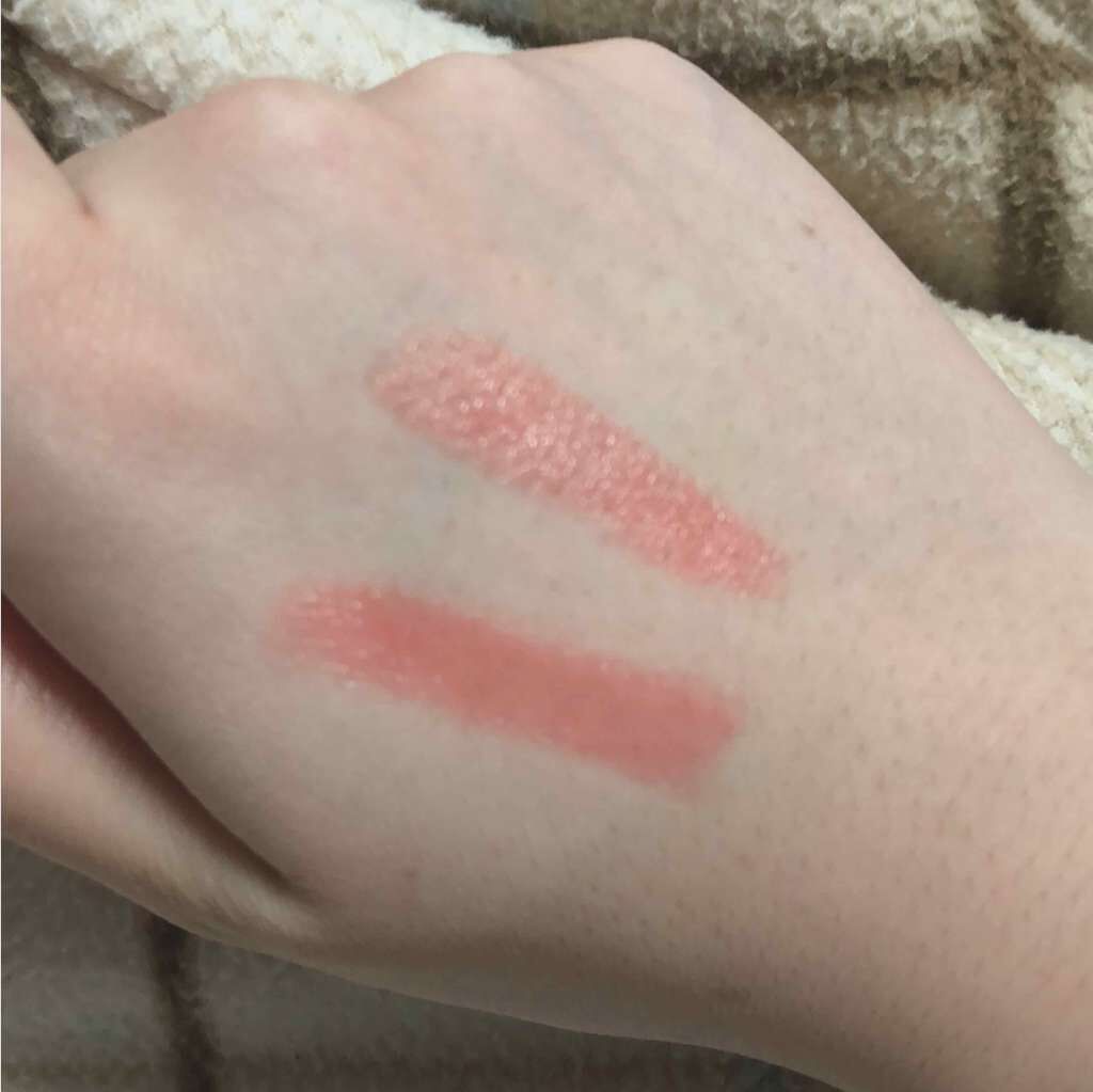 ルージュ ヴォリュプテ シャイン/YVES SAINT LAURENT BEAUTE/口紅を使ったクチコミ(2枚目)