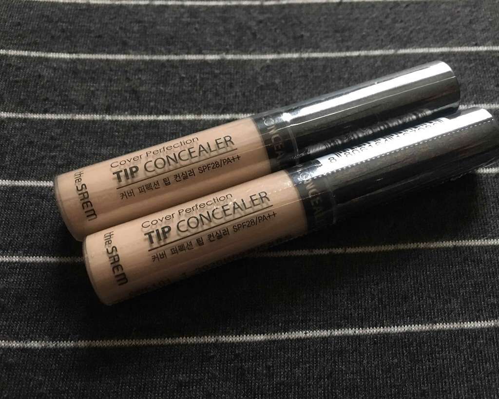 カバーパーフェクション チップコンシーラー/the SAEM/リキッドコンシーラーを使ったクチコミ(1枚目)