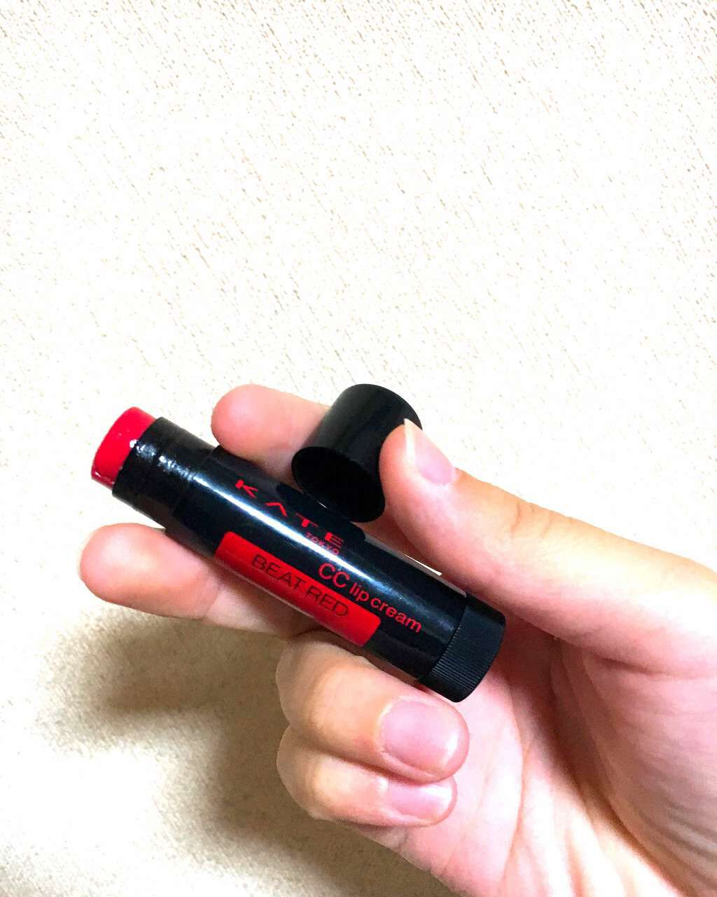 CCリップクリームN/KATE/リップケアを使ったクチコミ(1枚目)
