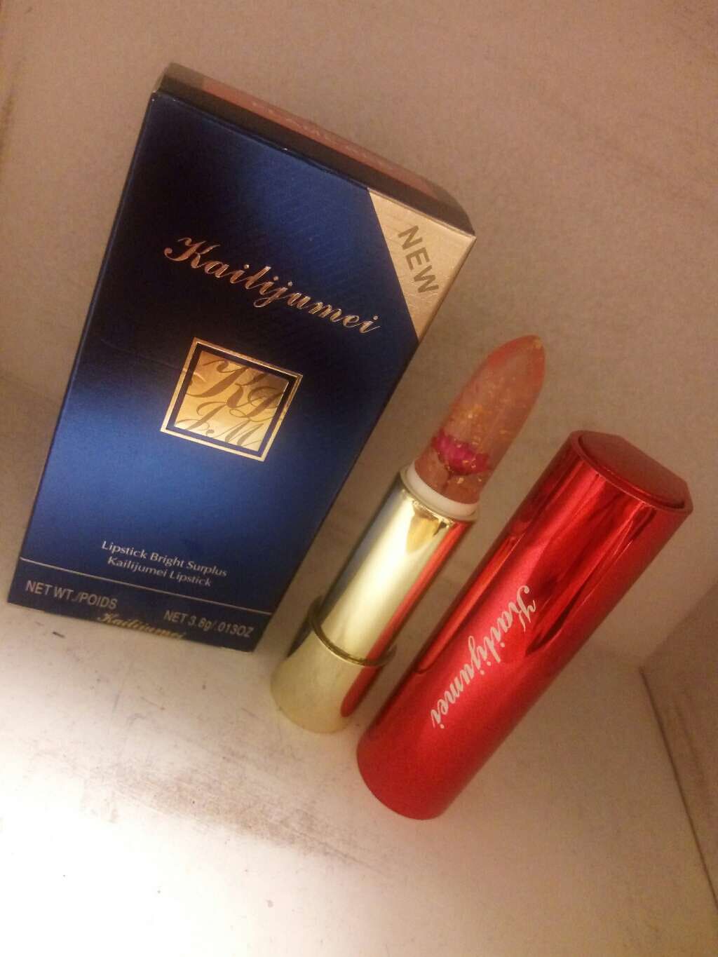 フラワーリップスティック/Kailijumei/口紅を使ったクチコミ(1枚目)