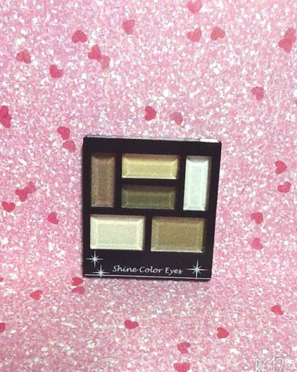 エルファー シャインカラーアイズ/DAISO/アイシャドウパレットを使ったクチコミ(1枚目)