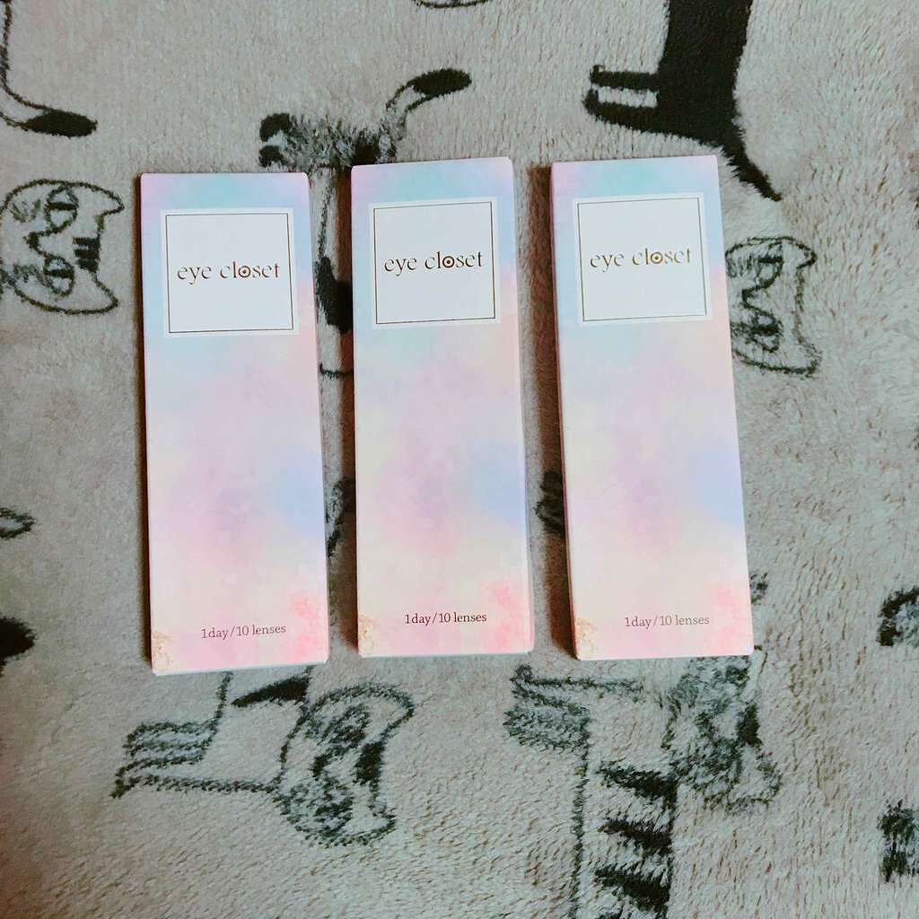 eye closet １day SweetSeries "Girly"（アイクローゼットワンデースウィートシリーズ ガーリー）/EYE CLOSET/ワンデー（１DAY）カラコンを使ったクチコミ（1枚目）