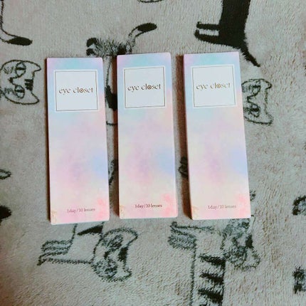 eye closet 1day SweetSeries "Girly"(アイクローゼットワンデースウィートシリーズ ガーリー)/EYE CLOSET/ワンデー(1DAY)カラコンを使ったクチコミ(1枚目)