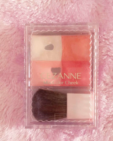 ミックスカラーチーク/CEZANNE/パウダーチークを使ったクチコミ(1枚目)