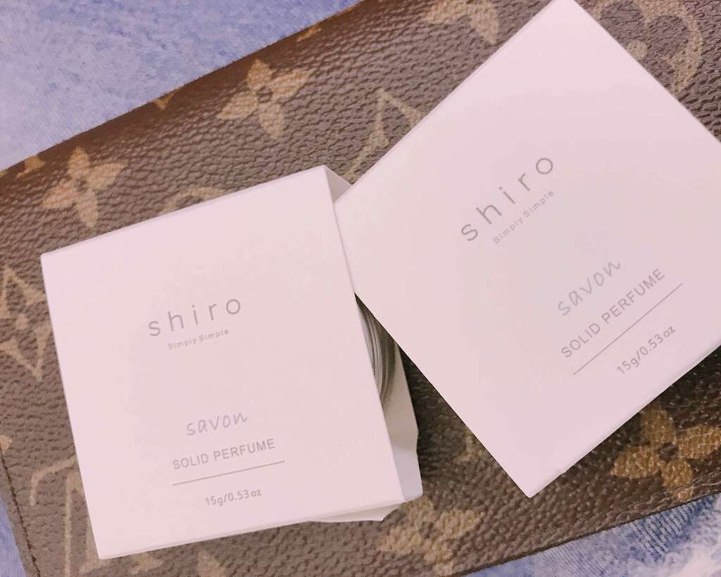 サボン 練り香水/SHIRO/練り香水を使ったクチコミ(1枚目)