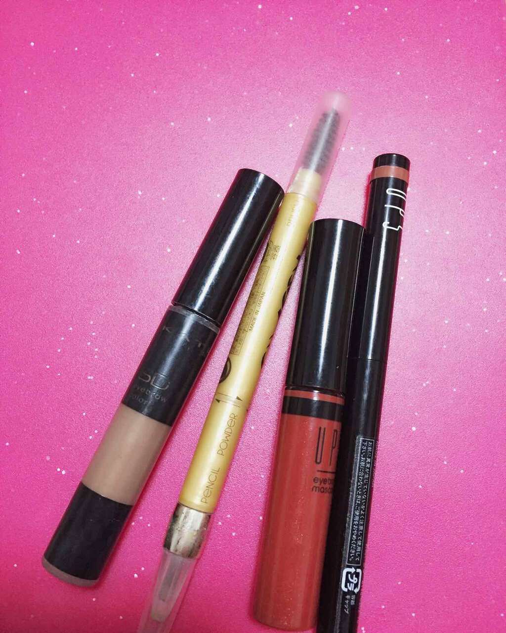 カラフルアイブロウマスカラ/UPS/眉マスカラを使ったクチコミ（2枚目）