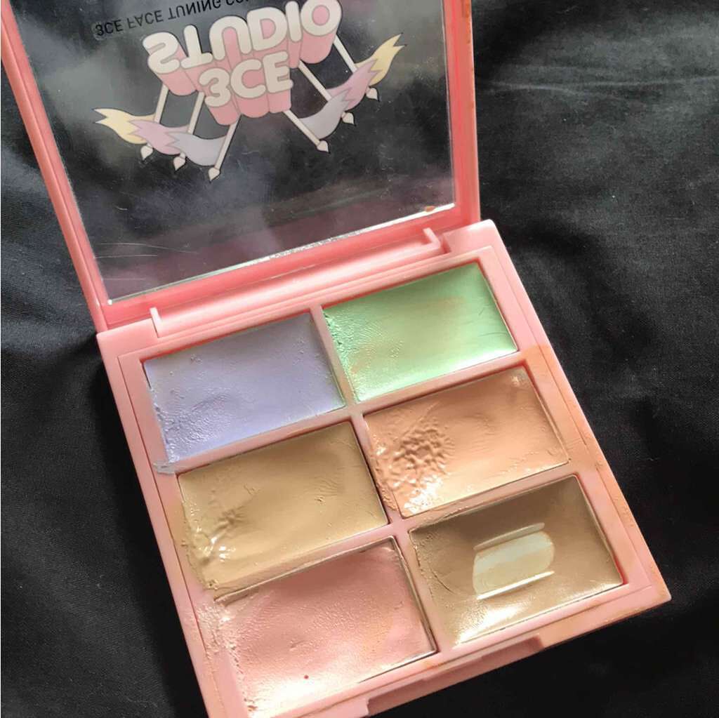 STUDIO FACE TUNING CONCEALER PALETTE/3CE/パレットコンシーラーを使ったクチコミ(2枚目)