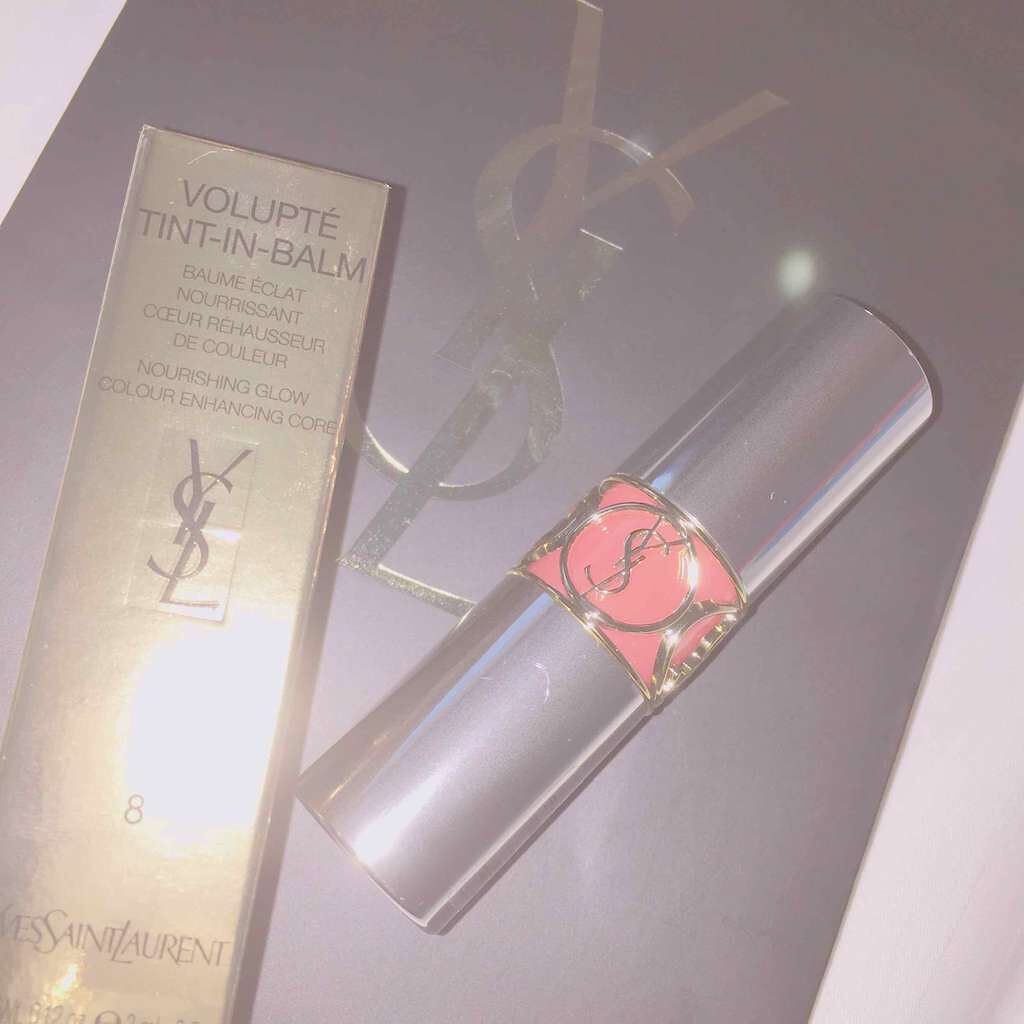 ヴォリュプテ ティントインバーム/YVES SAINT LAURENT BEAUTE/口紅を使ったクチコミ（1枚目）