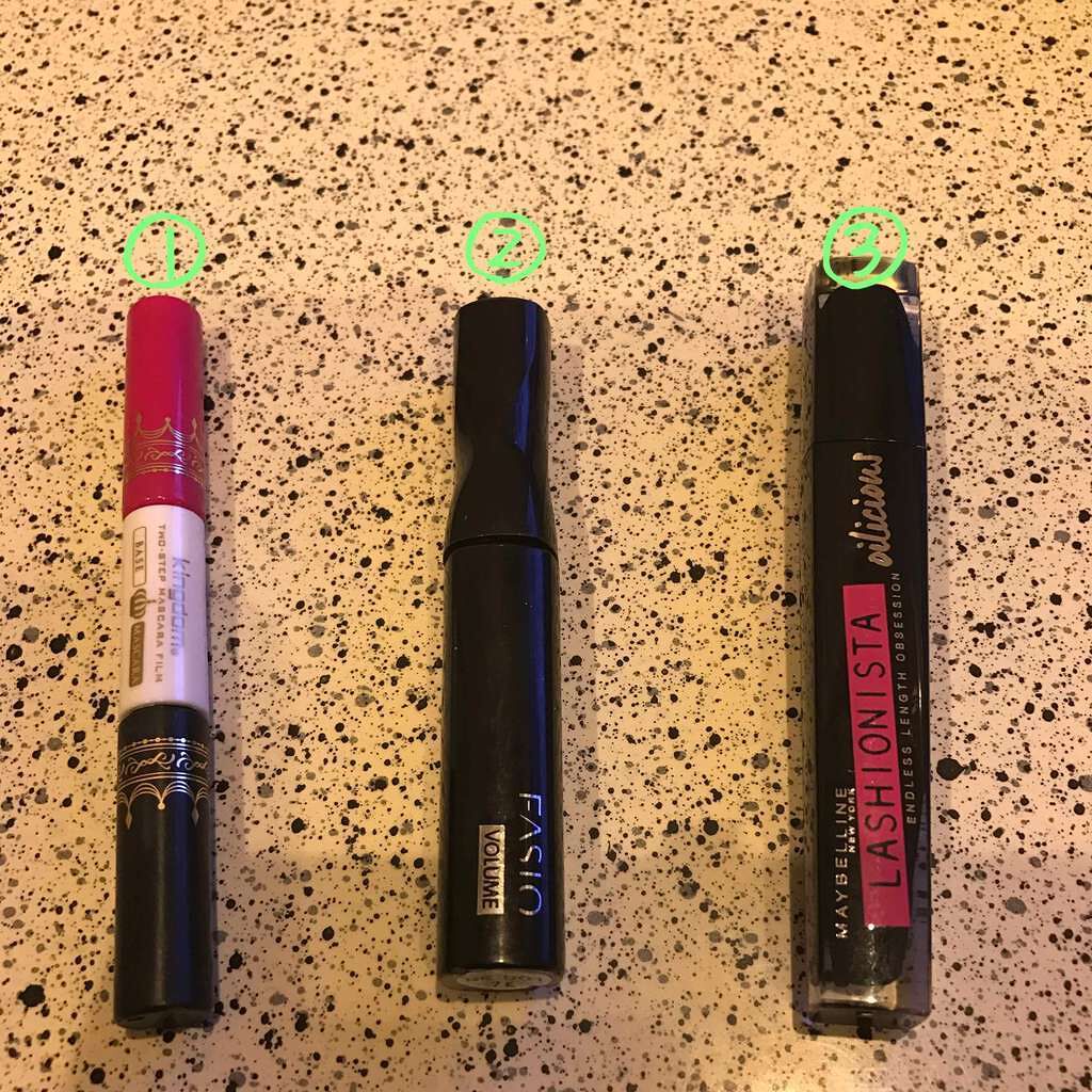 ツーステップマスカラ フィルム/キングダム/マスカラを使ったクチコミ(1枚目)