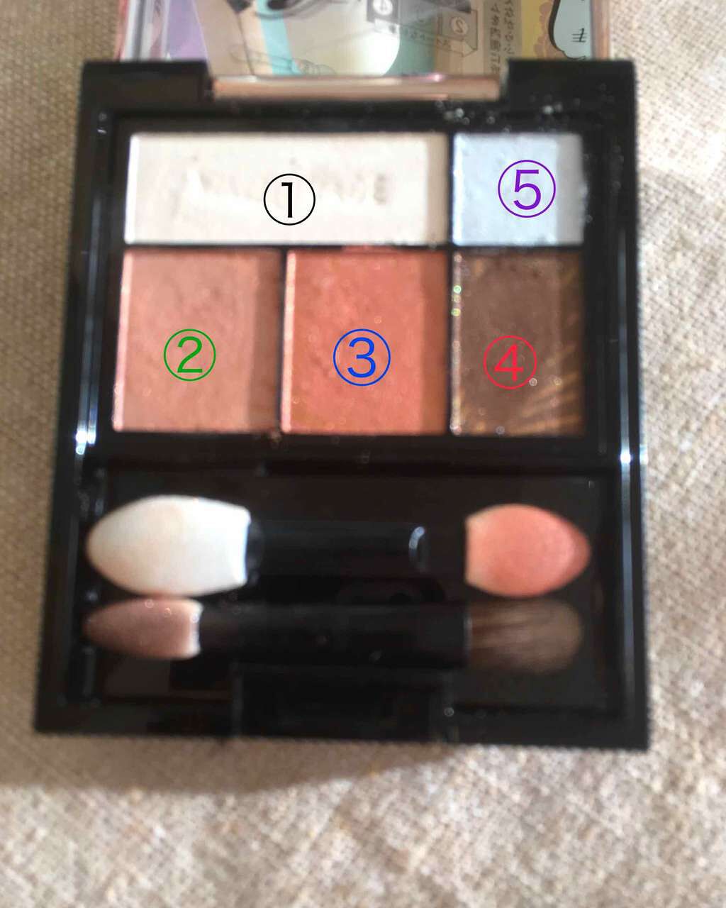 ドラマティックスタイリングアイズ/マキアージュ/アイシャドウパレットを使ったクチコミ(2枚目)