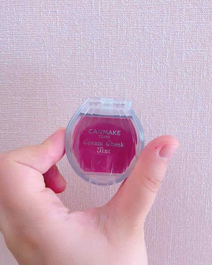 クリームチーク ティント/キャンメイク/ジェル・クリームチークを使ったクチコミ(3枚目)