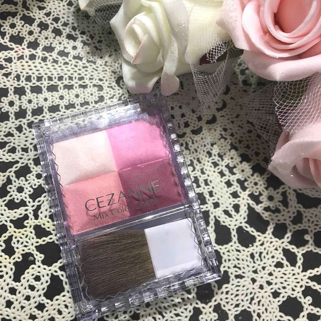 ミックスカラーチーク/CEZANNE/パウダーチークを使ったクチコミ(1枚目)