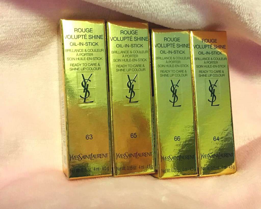 ルージュ ヴォリュプテ シャイン/YVES SAINT LAURENT BEAUTE/口紅を使ったクチコミ(1枚目)