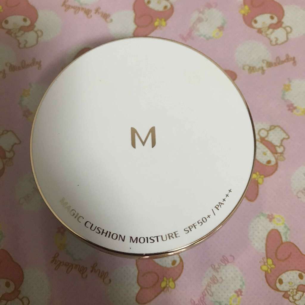 M クッション ファンデーション(モイスチャー)/MISSHA/クッションファンデーションを使ったクチコミ(1枚目)