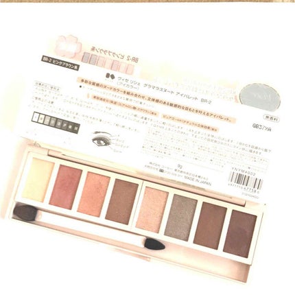 グラマラスヌード アイパレット (クリスマスコフレ 2017)/Visée/メイクアップキットを使ったクチコミ(1枚目)