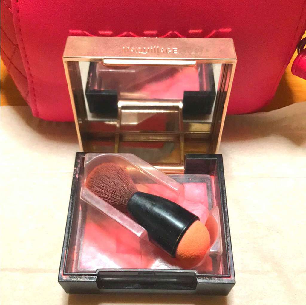 ドラマティックムードヴェール/マキアージュ/パウダーチークを使ったクチコミ(2枚目)