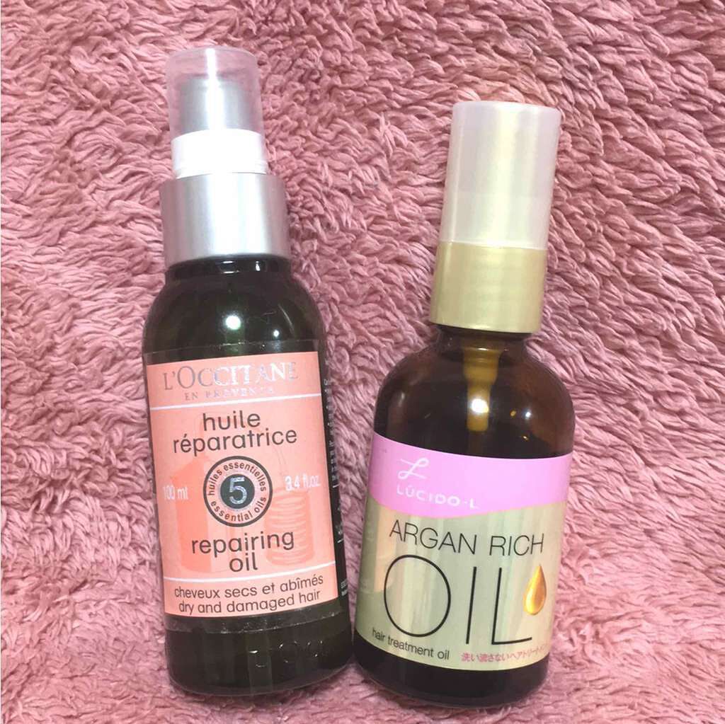 ファイブハーブス リペアリングヘアオイル/L'OCCITANE/ヘアオイルを使ったクチコミ（1枚目）