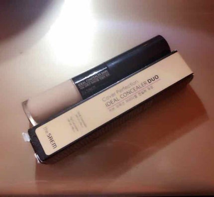 カバーパーフェクション アイディールコンシーラー デュオ/the SAEM/スティックコンシーラーを使ったクチコミ(1枚目)