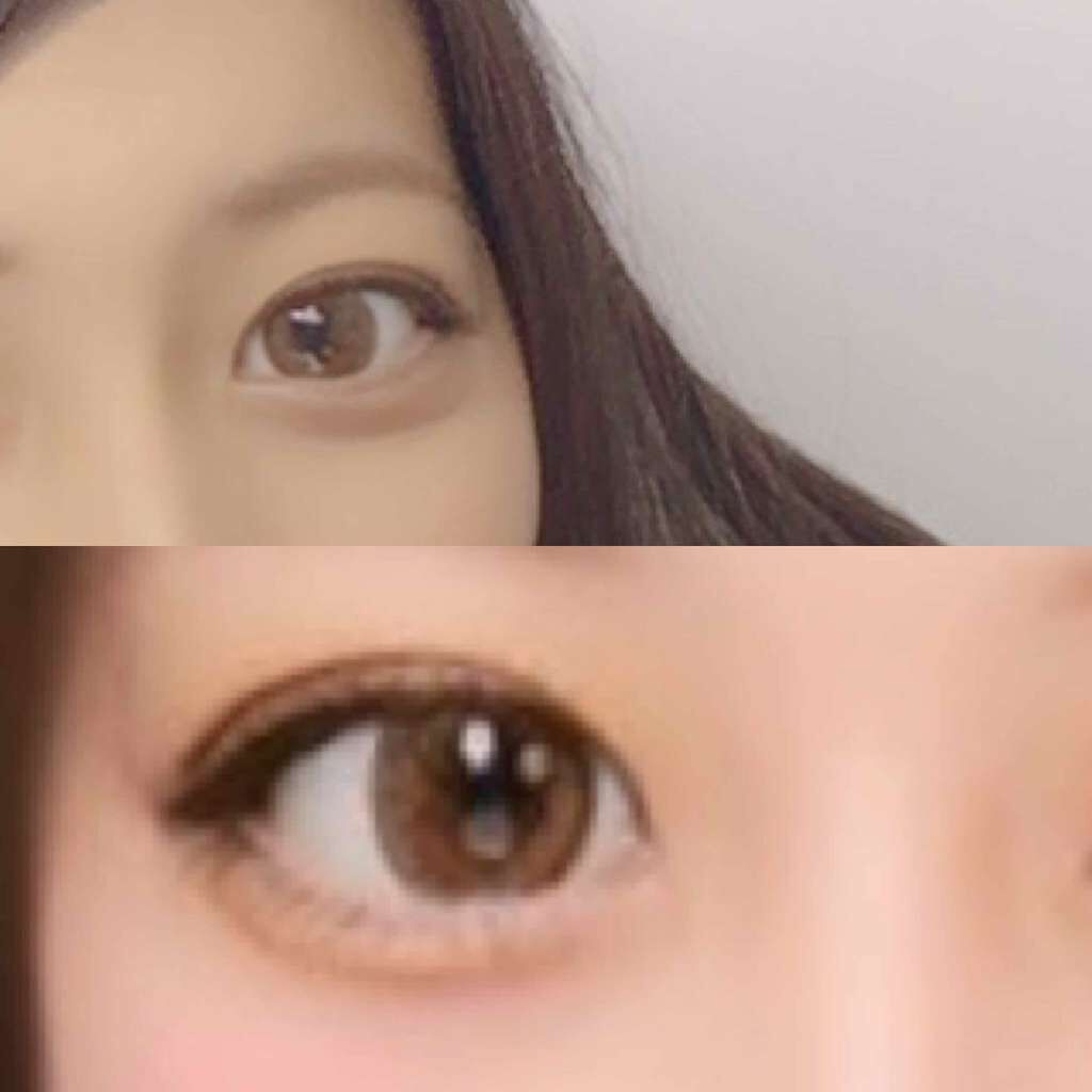 LARME MOISTURE UV(ラルムモイスチャーUV)/LARME/カラーコンタクトレンズを使ったクチコミ(1枚目)