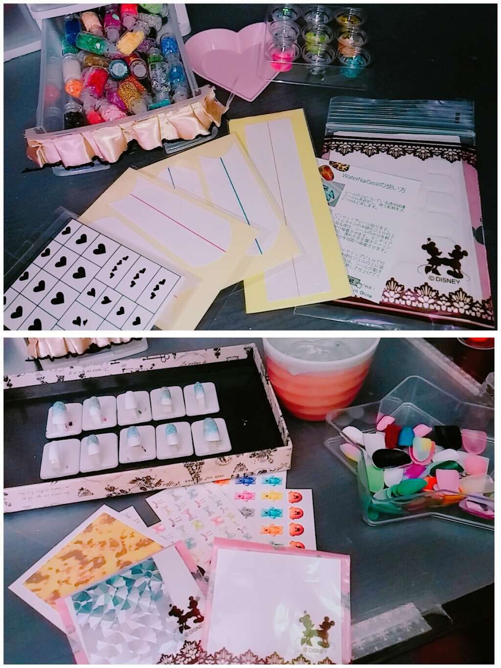 3段式クリアーケース/DAISO/その他化粧小物を使ったクチコミ(3枚目)