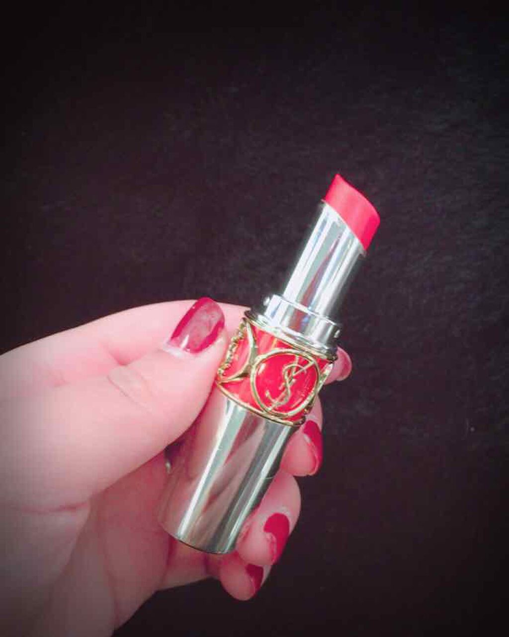 ヴォリュプテ ティントインバーム/YVES SAINT LAURENT BEAUTE/口紅を使ったクチコミ(1枚目)