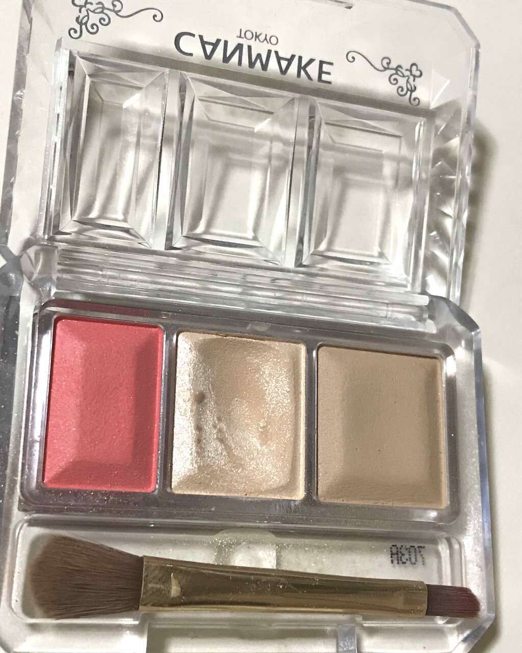 シークレットカラーアイズ/キャンメイク/アイシャドウパレットを使ったクチコミ(1枚目)