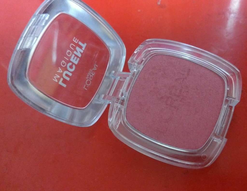 ルーセントマジック パウダーブラッシュ/ロレアル パリ/パウダーチークを使ったクチコミ(2枚目)