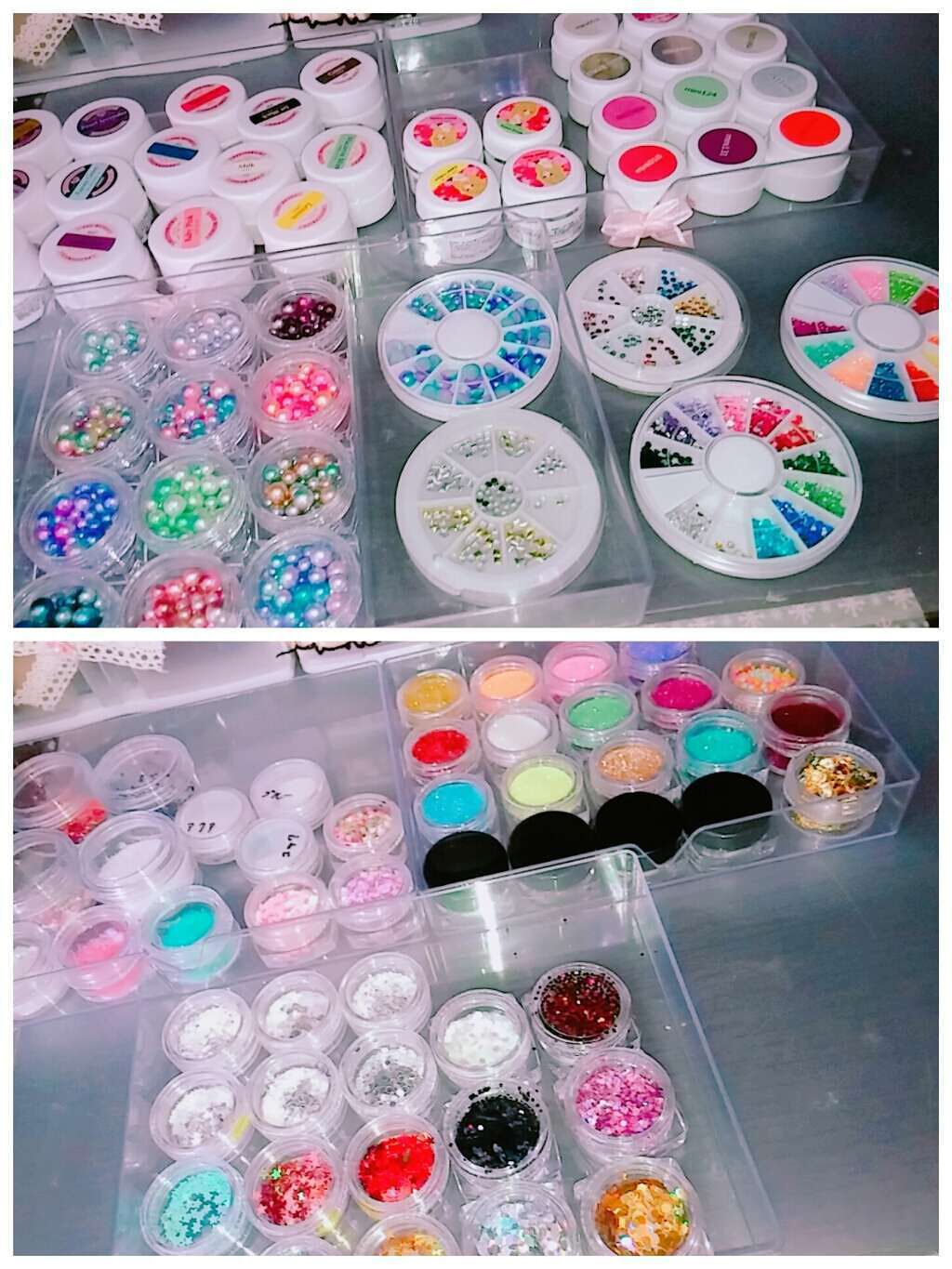 3段式クリアーケース/DAISO/その他化粧小物を使ったクチコミ(4枚目)