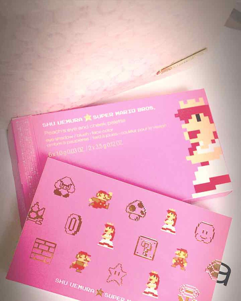 ピーチ'S アイ ＆ チーク パレット/shu uemura/メイクアップキットを使ったクチコミ（1枚目）