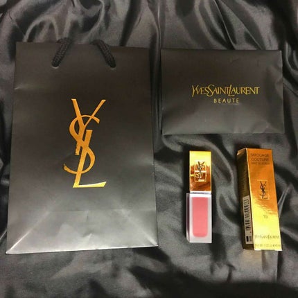 ルージュ ピュールクチュール ヴェルニ/YVES SAINT LAURENT BEAUTE/口紅を使ったクチコミ(1枚目)